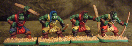 Base Figure: FPO3 Orc with Bow