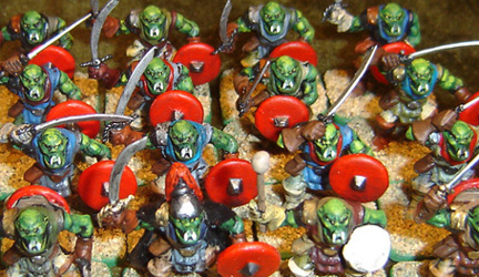 I want to play some Tolkein-style Orc vs Dwarf battles as in 'The Hobbit' so I want LOTR-style Orcs. The eM-4 plastic orcs are perfect, as they are about man-sized.
	
At Helm's Deep, Gimli went looking for orcs because the men they were facing seemed overly tall for him. 
	
LOTR orcs are NOT larger than humans... go figure...